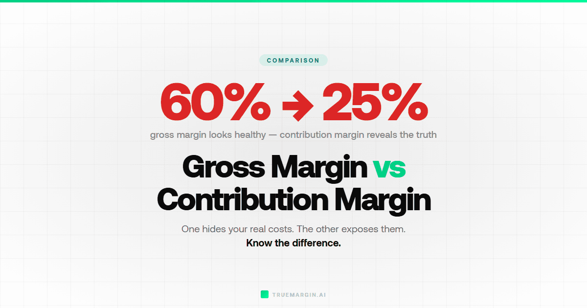 Gross Margin vs Contribution Margin: Which One Actually Matters?